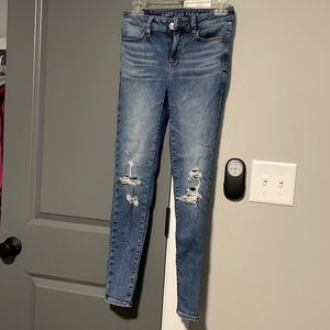 American Eagle Hi-Rise Legging Jeans, size 4 regular